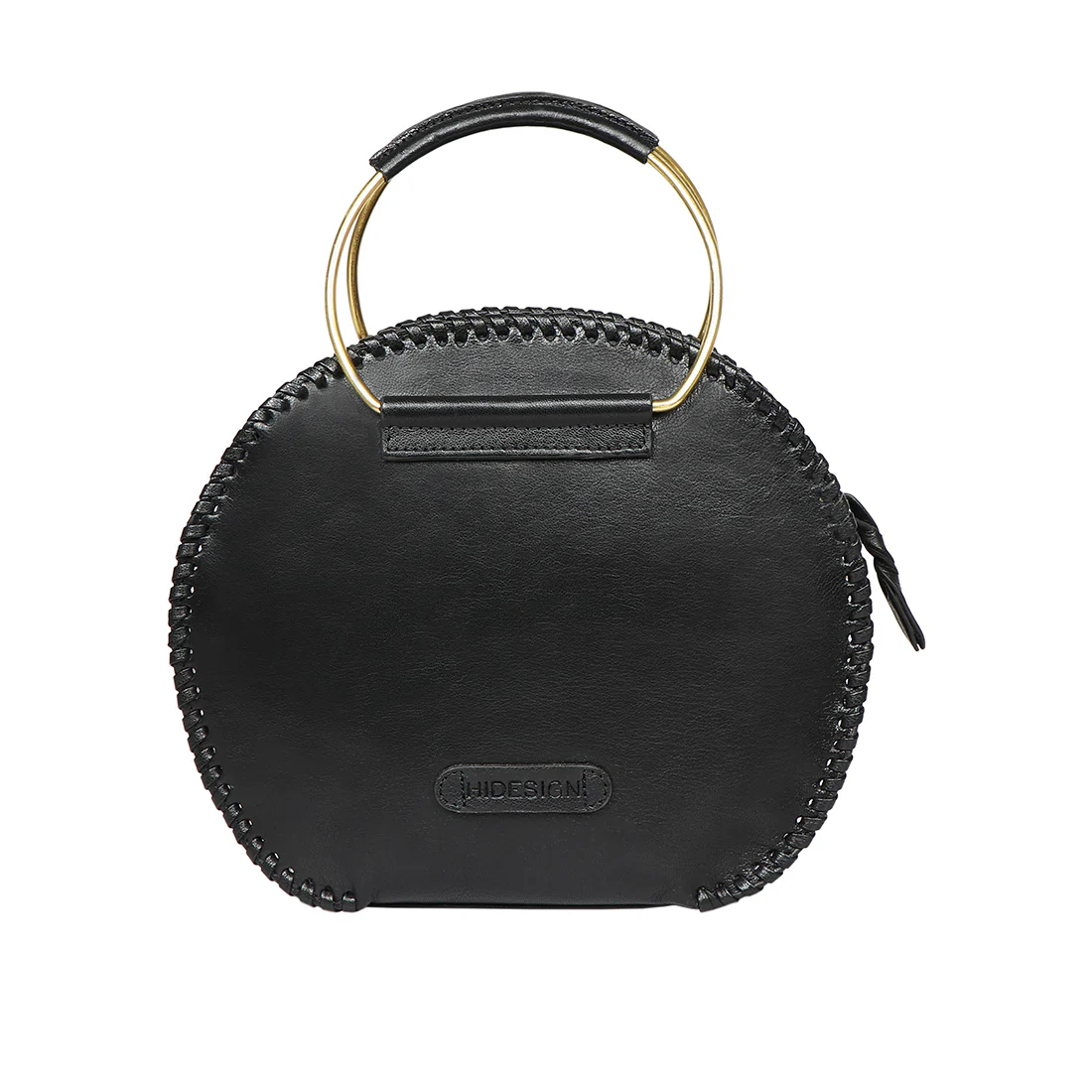 Mimosa 02 Black Leather Satchel - Image 5