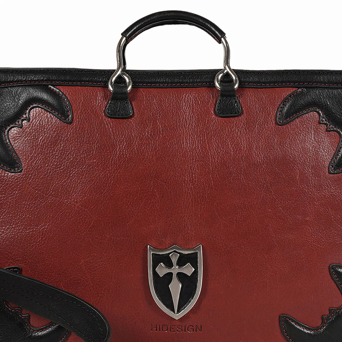 Miyu - 01 Red Leather Small Briefcase - Image 5