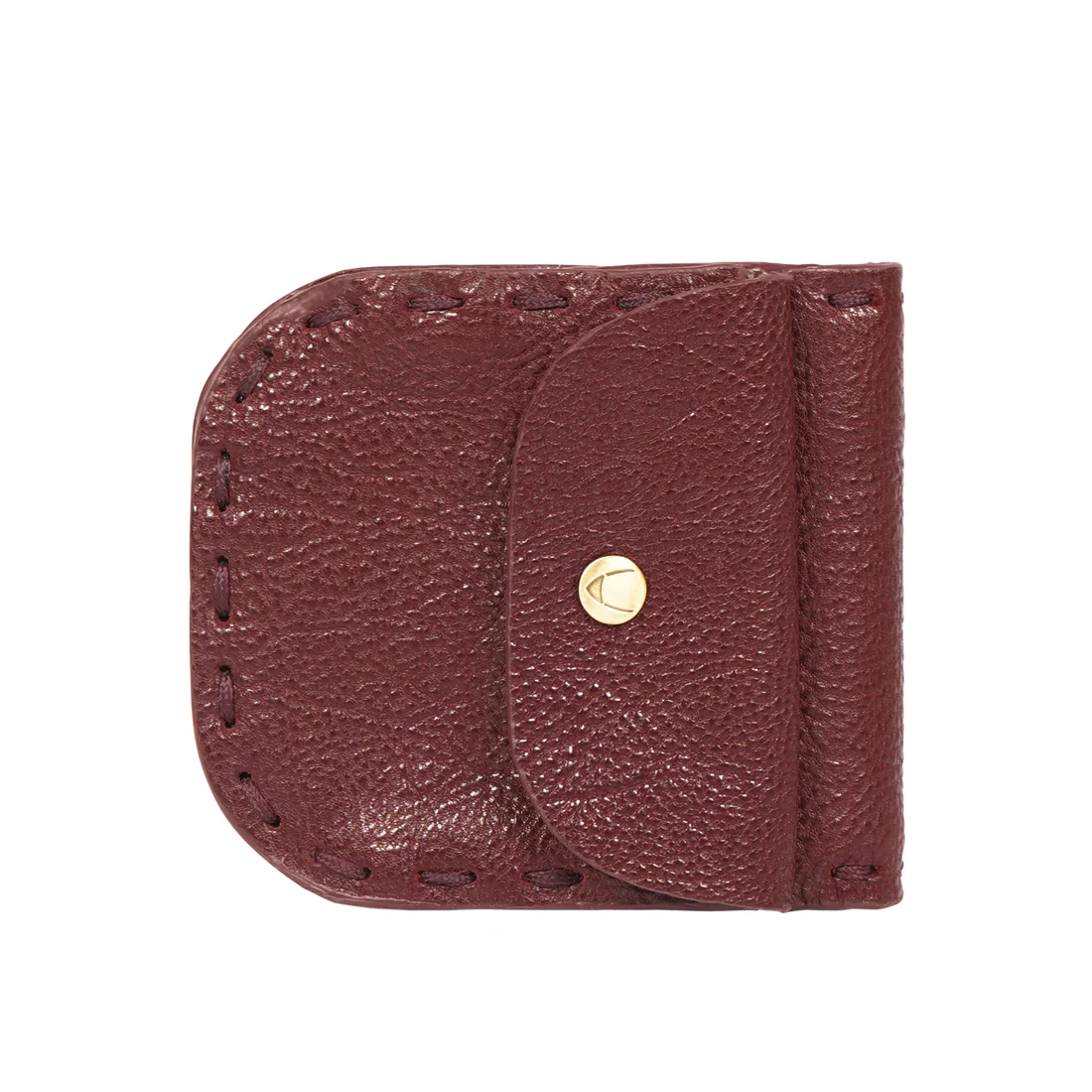 Moon W1 Red Leather Bi-Fold Wallet - Image 6