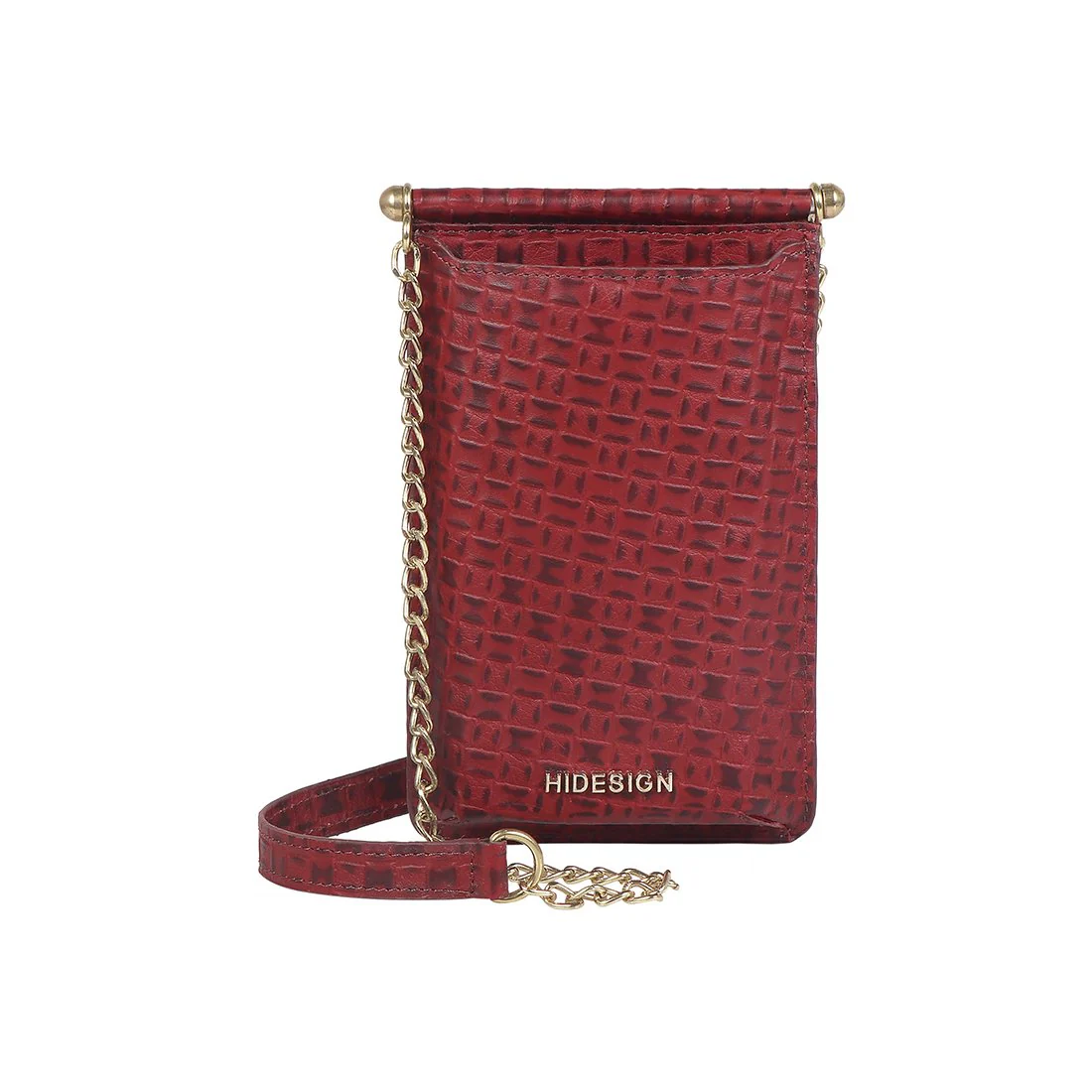 Mykonos Red Leather Sling Bag