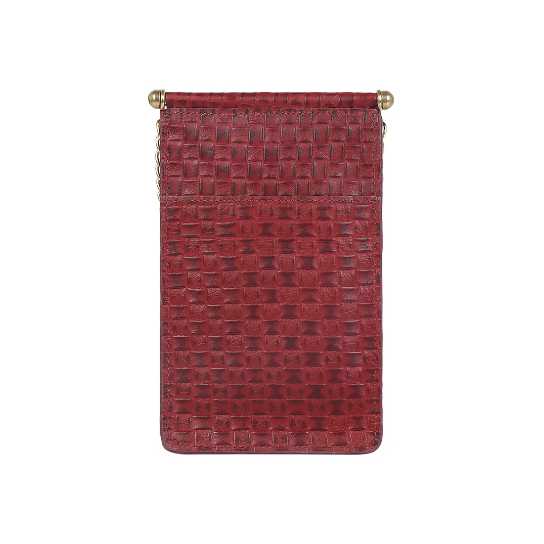 Mykonos Red Leather Sling Bag - Image 3
