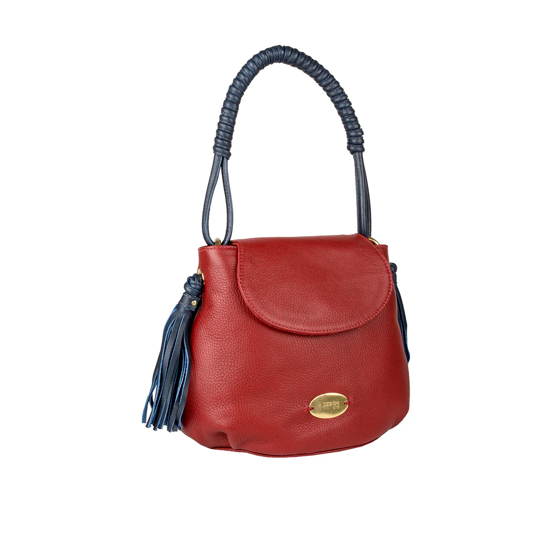 Nappa 02 Marsala Leather Hobo - Image 2