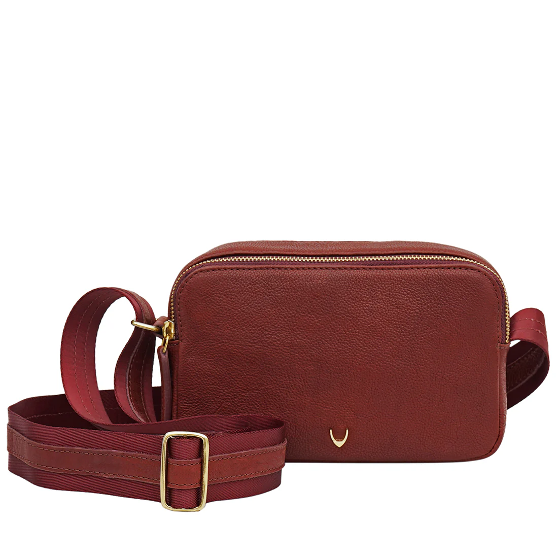 Navigli 01 Marsala Leather Crossbody Bag