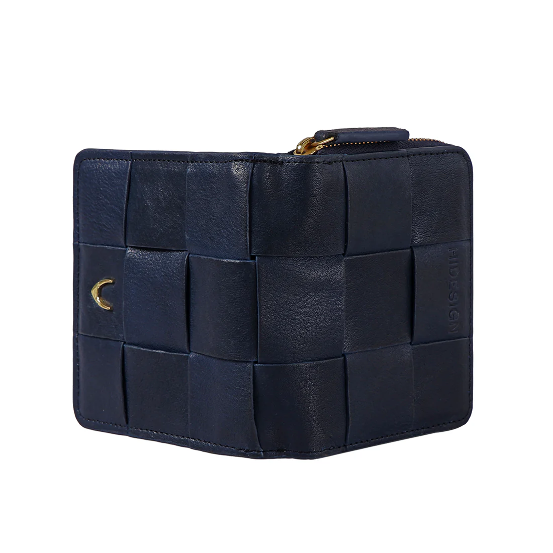 Navigli W1 Blue Leather Bi-Fold Wallet - Image 5