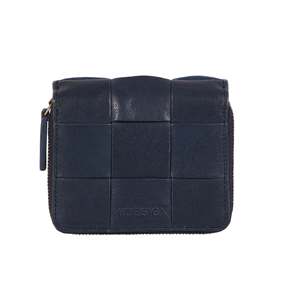 Navigli W1 Blue Leather Bi-Fold Wallet - Image 7