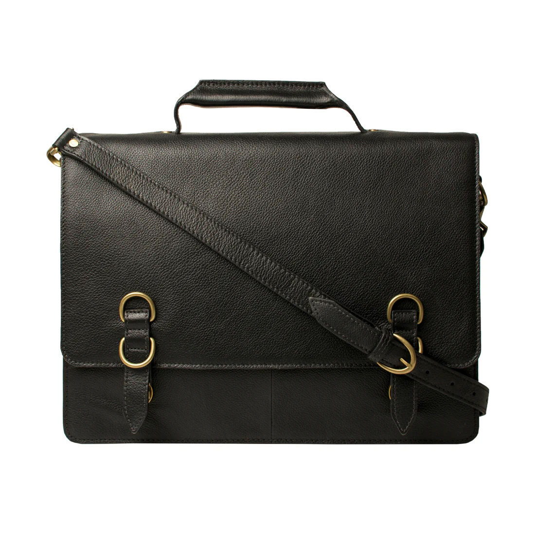 Neil Black Leather  Briefcase - Image 2