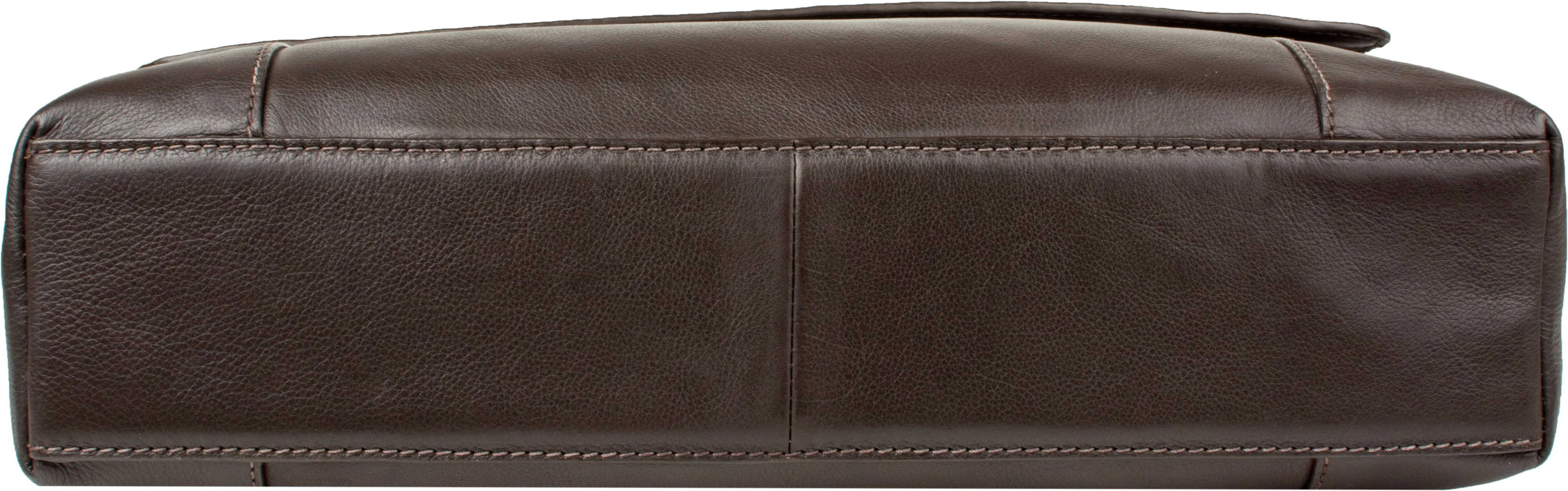 Nicholson 01 Brown Leather  Messenger Bag - Image 4