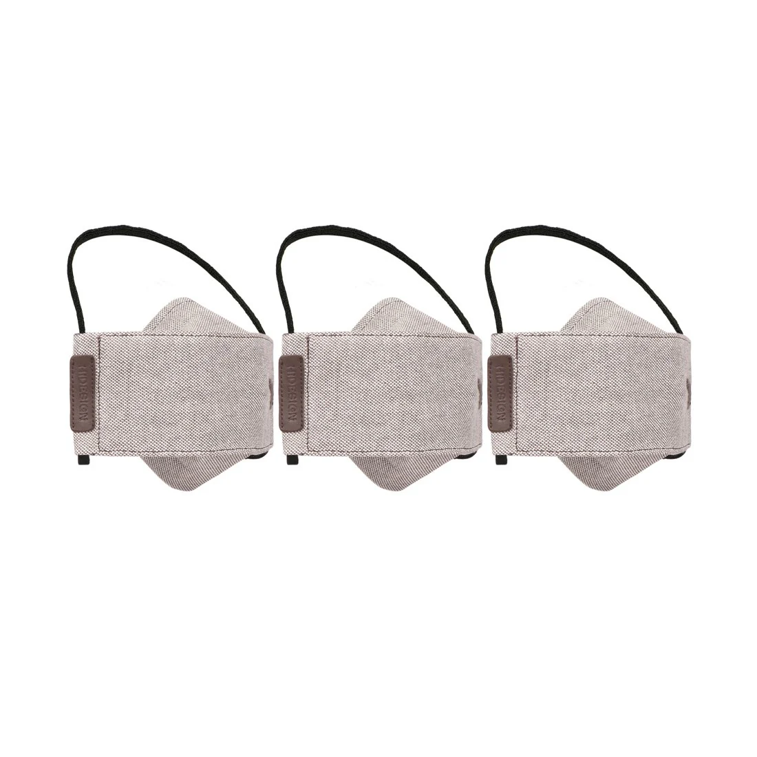 Ninja Combo-Brn Brown Leather Face Mask