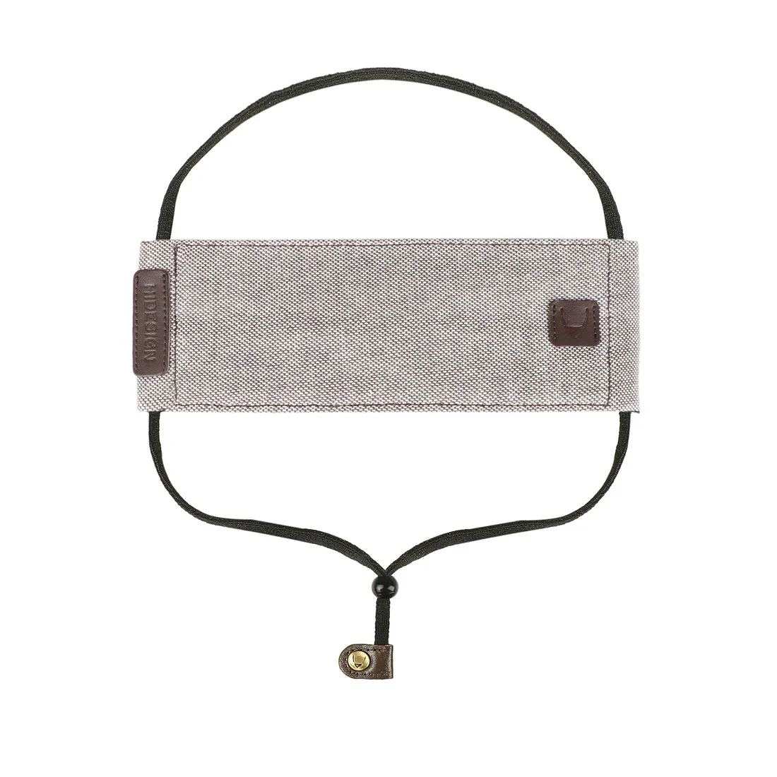 Ninja Brown Leather Face Mask - Image 3
