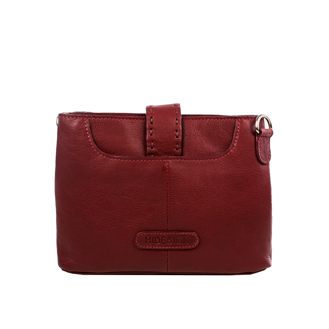 Norah W1 Red Leather Sling Wallet - Image 3