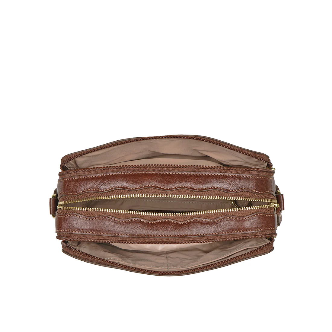 Oklahoma 02 Tan Leather Sling Bag - Image 6