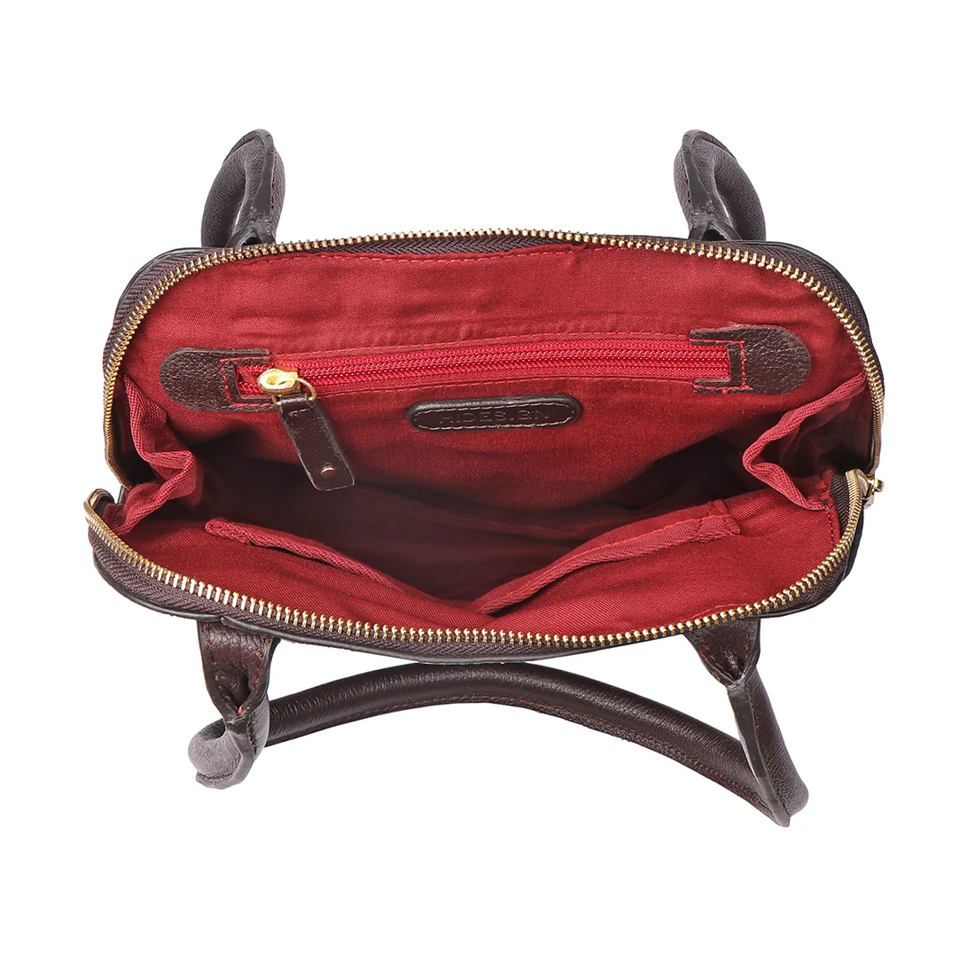 Ovave 01 Brown Leather Shoulder Bag - Image 6