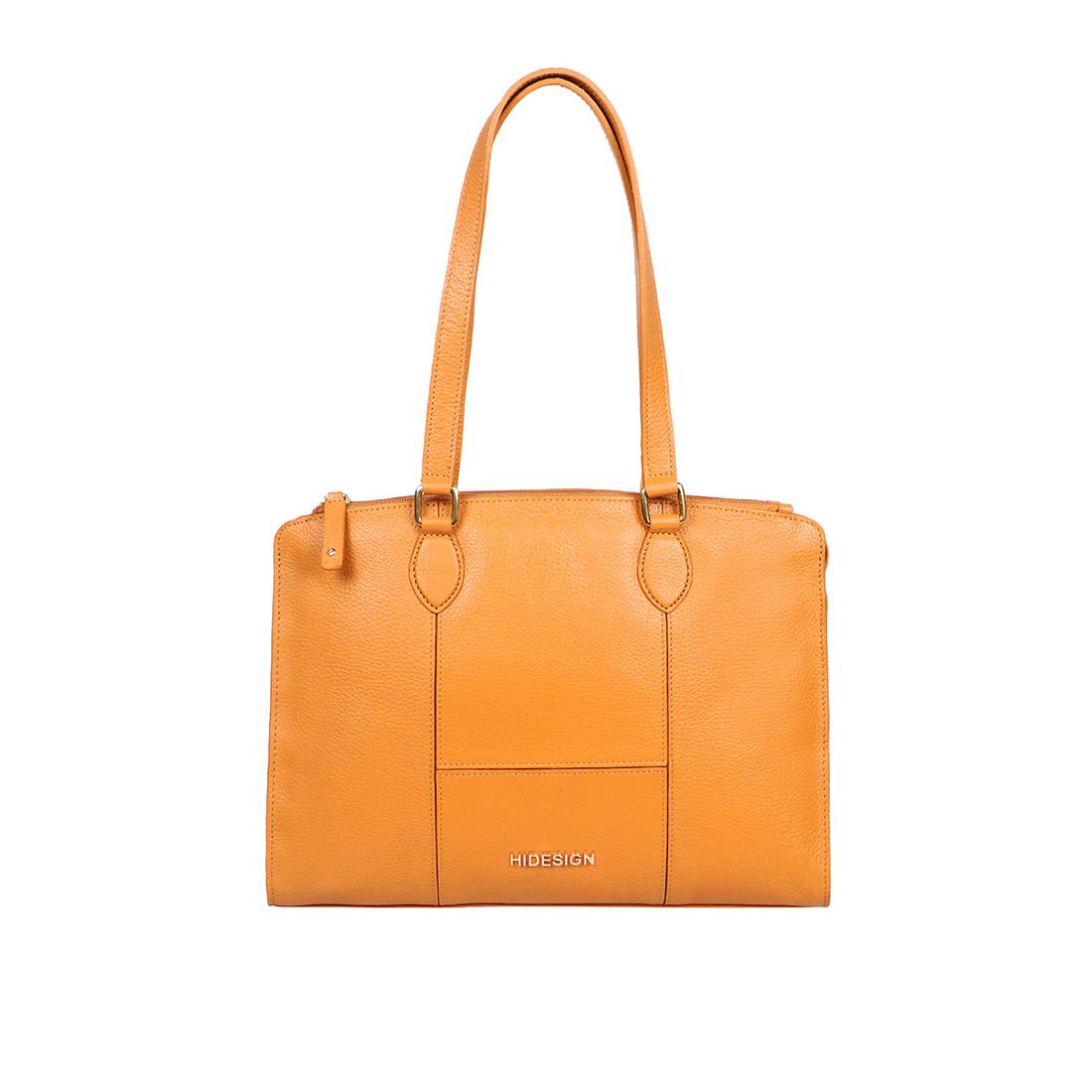 Ovave 03 Yellow Leather Tote Bag - Image 2