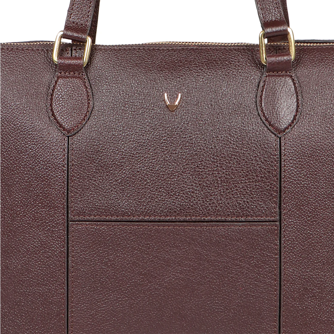 Ovave 04 Brown Leather Tote Bag - Image 5