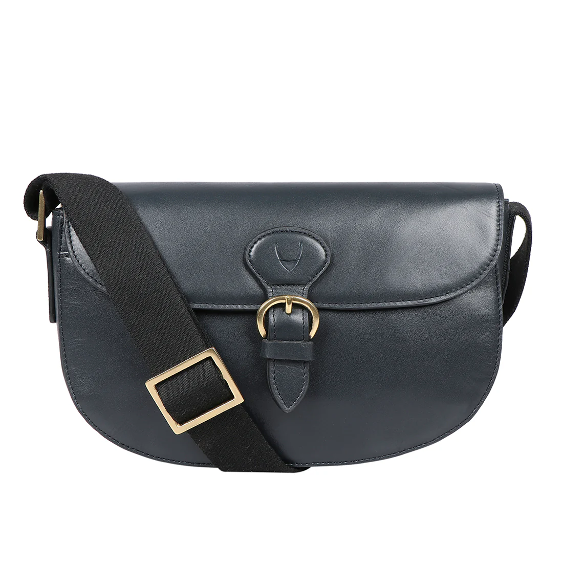 Pampas 02 Blue Leather Sling Bag - Image 2