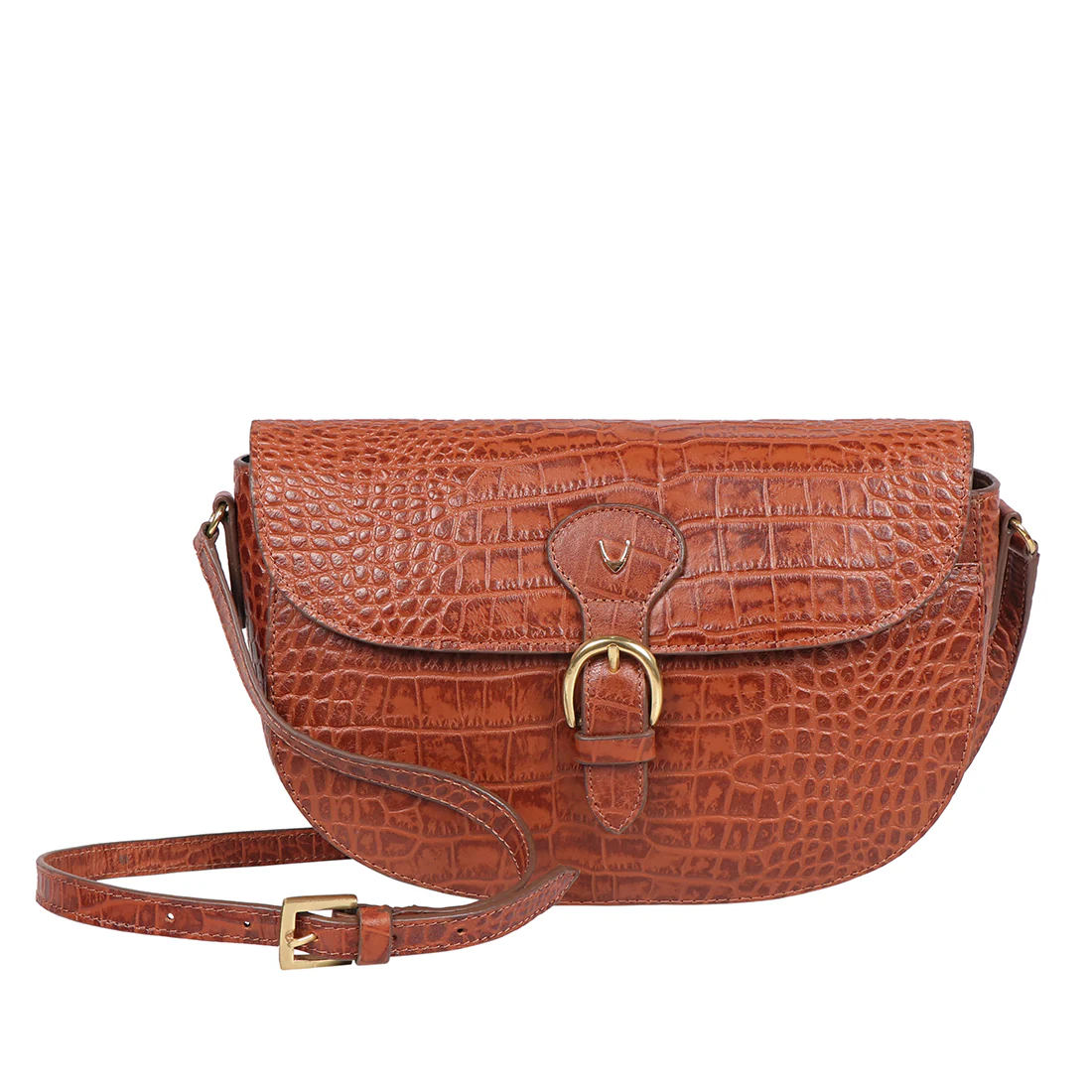 Paula 02 Tan Leather Crossbody - Image 2