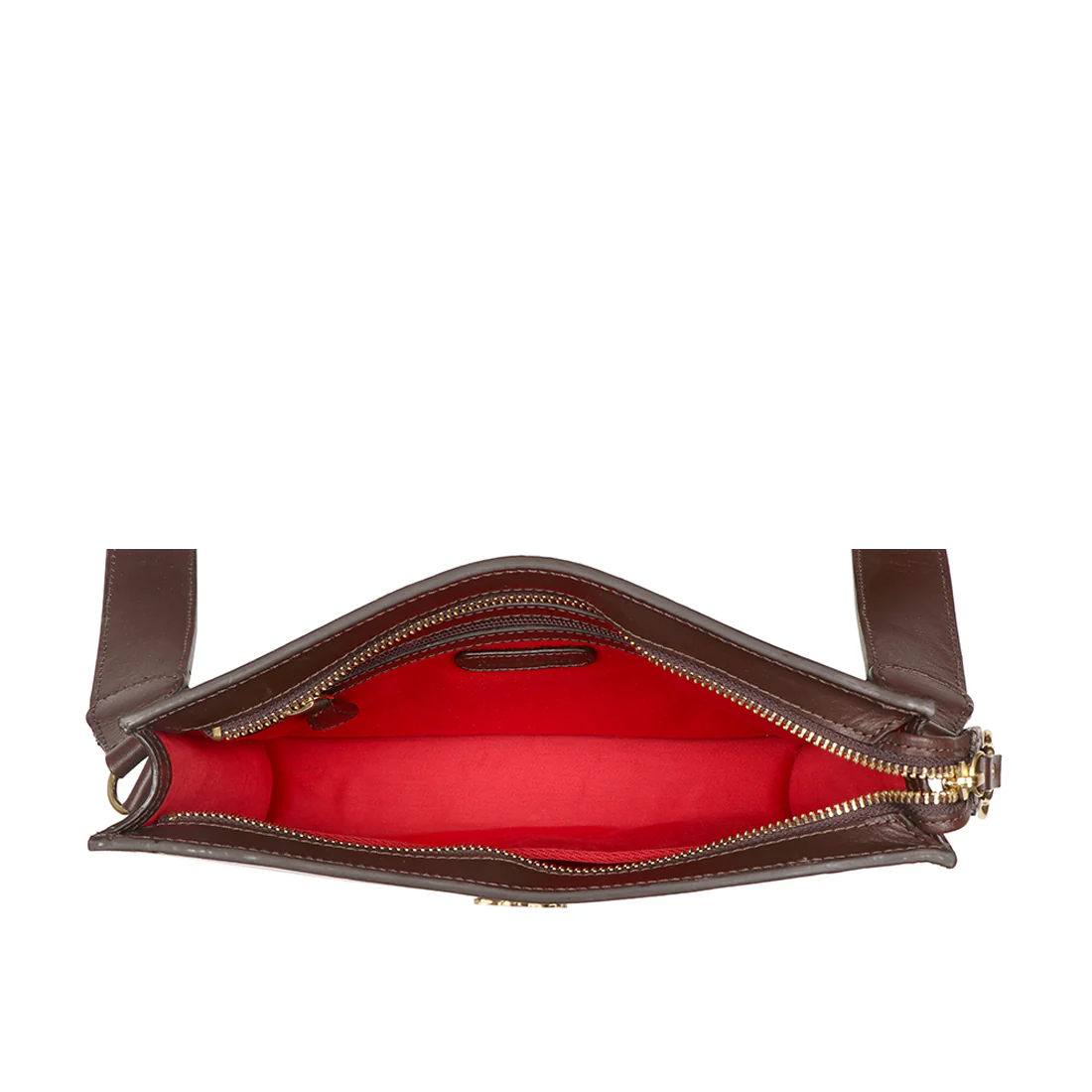Pearl Hart 02 Brown Leather Shoulder Bag - Image 4