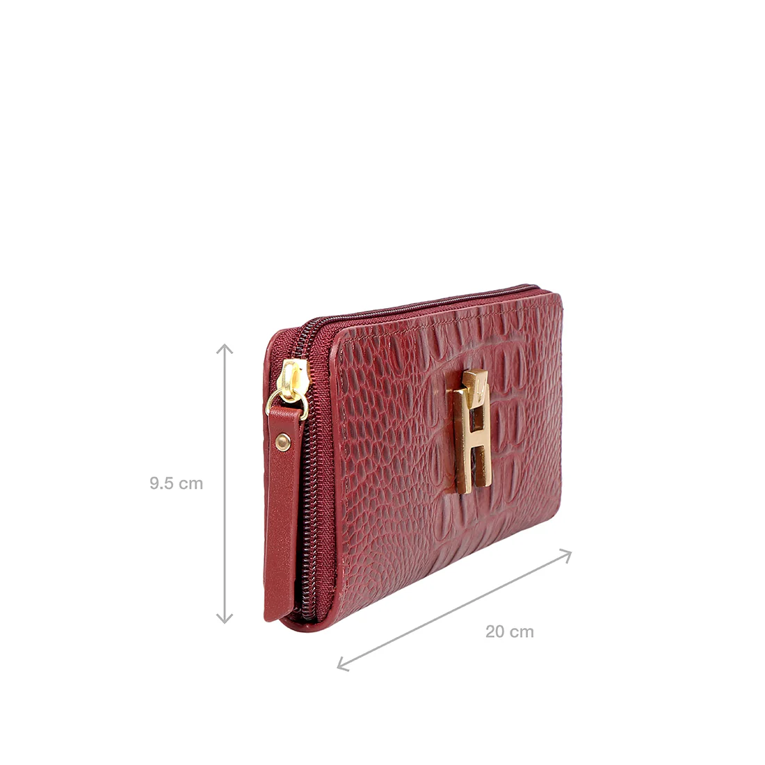 Peru W1 Marsala Leather Zip Around Wallet - Image 3