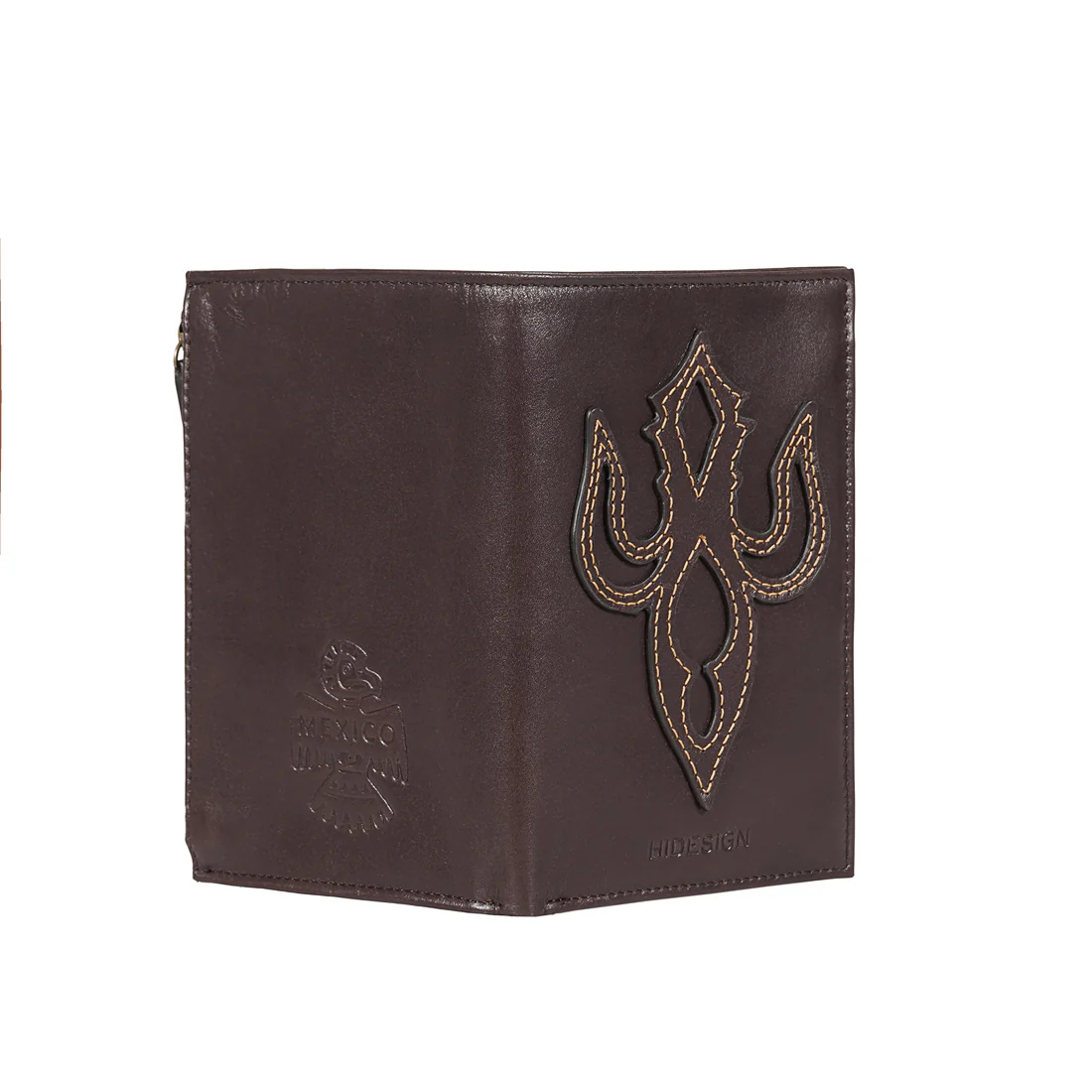 Peyote W1 Brown Leather Passport Holder - Image 7