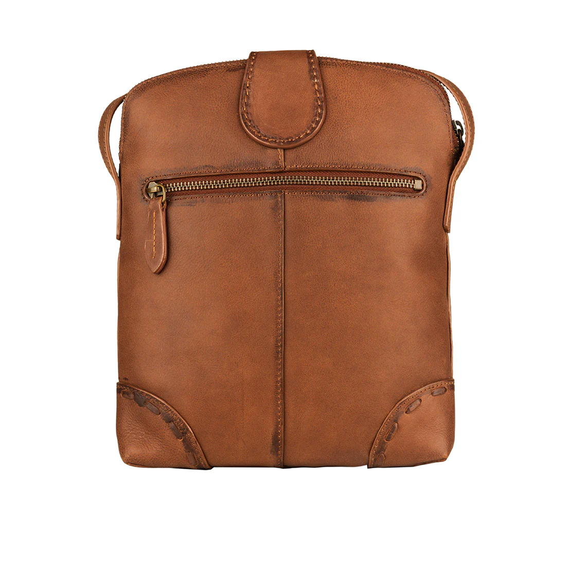 Pheme 03 Tan Leather Crossbody - Image 3