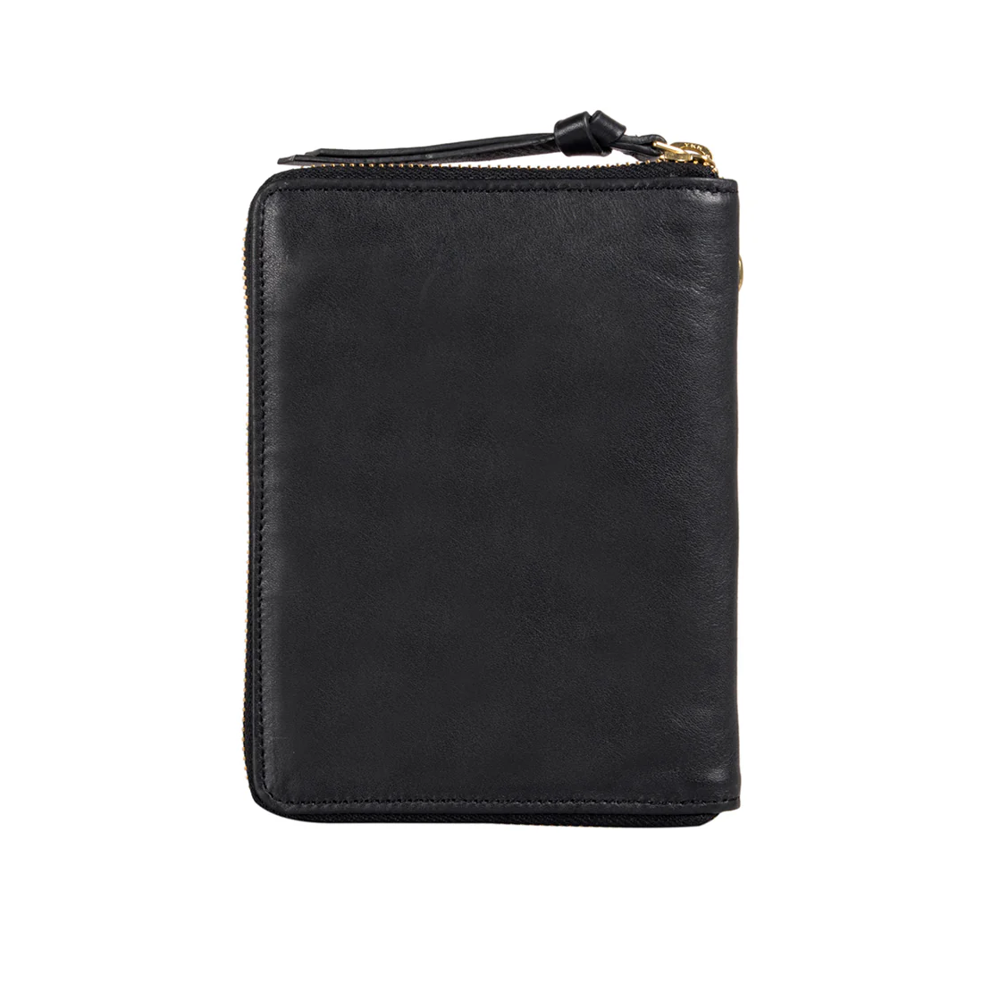 Pierre Black Leather Passport Holder - Image 2