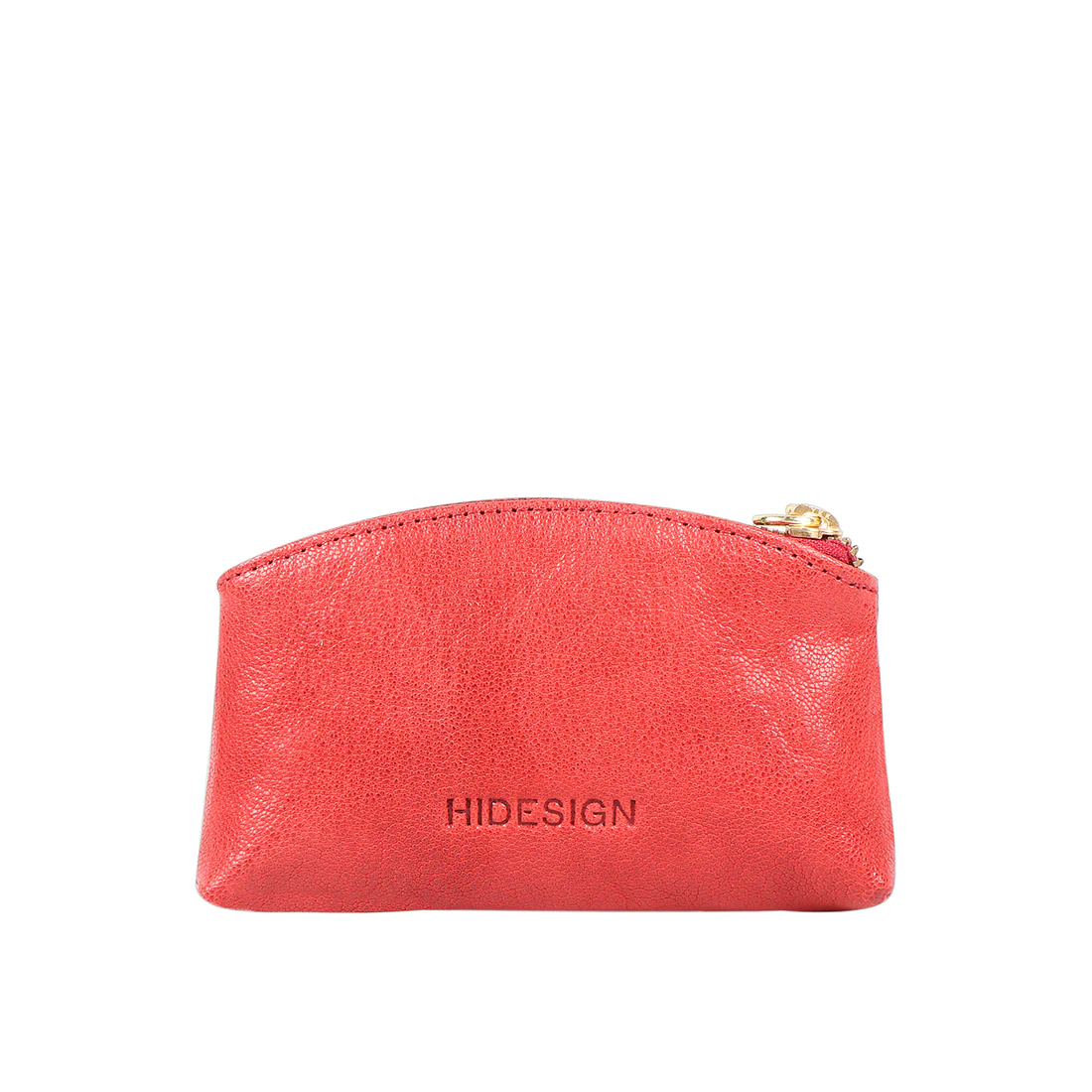 Pippin Red Leather Coin Pouch - Image 5