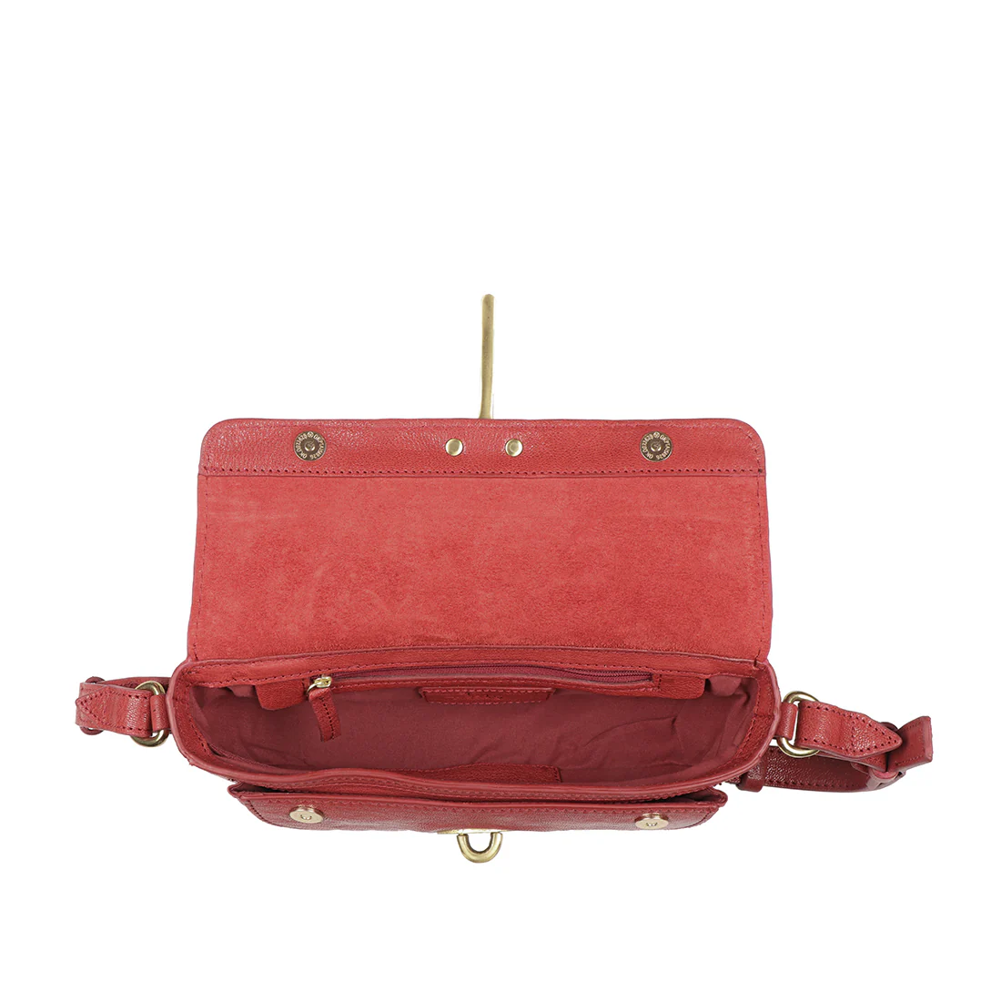 Preserve - 03 Red Leather Shoulder Bag - Image 6