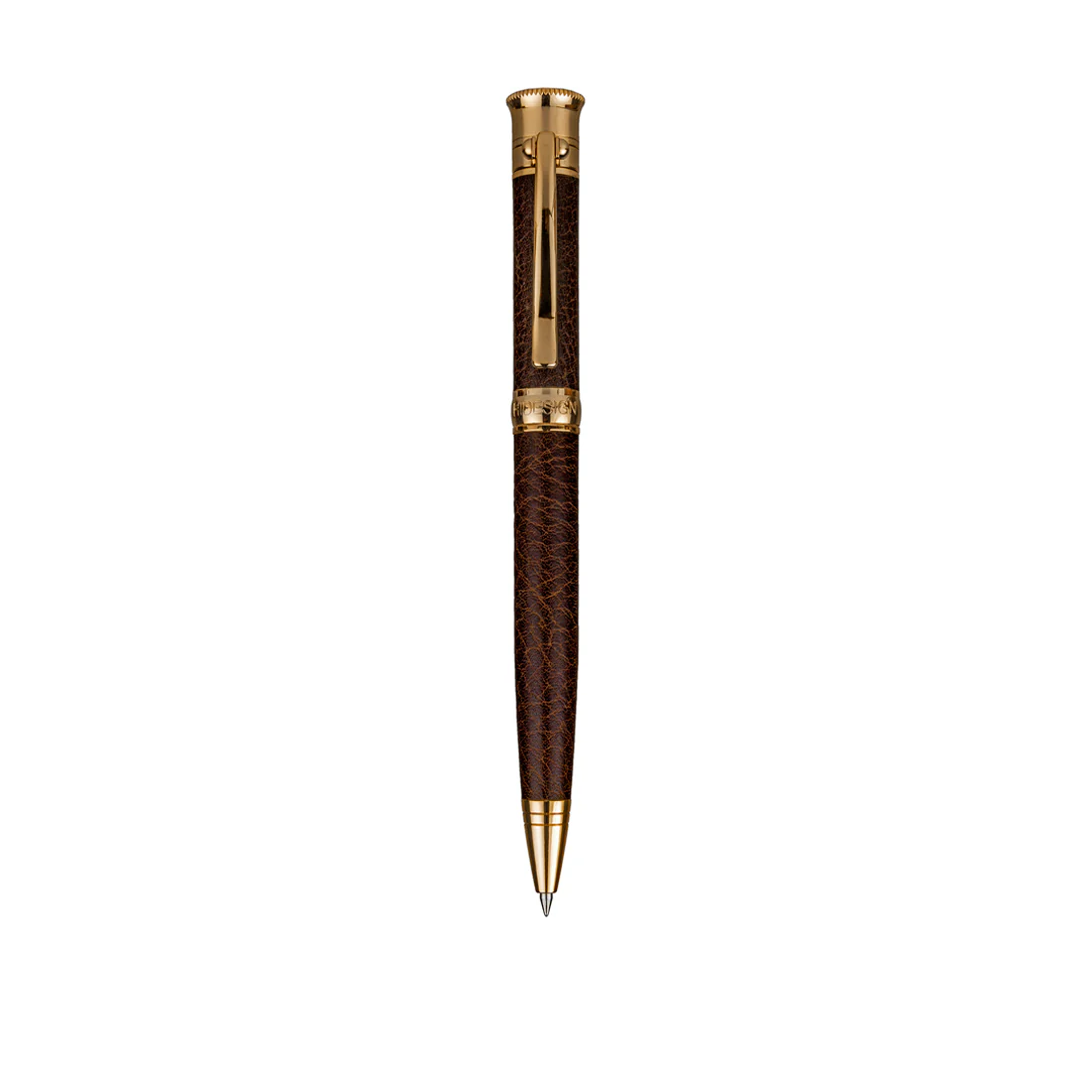 Princeton-Gp Brown Leather Gel Pen