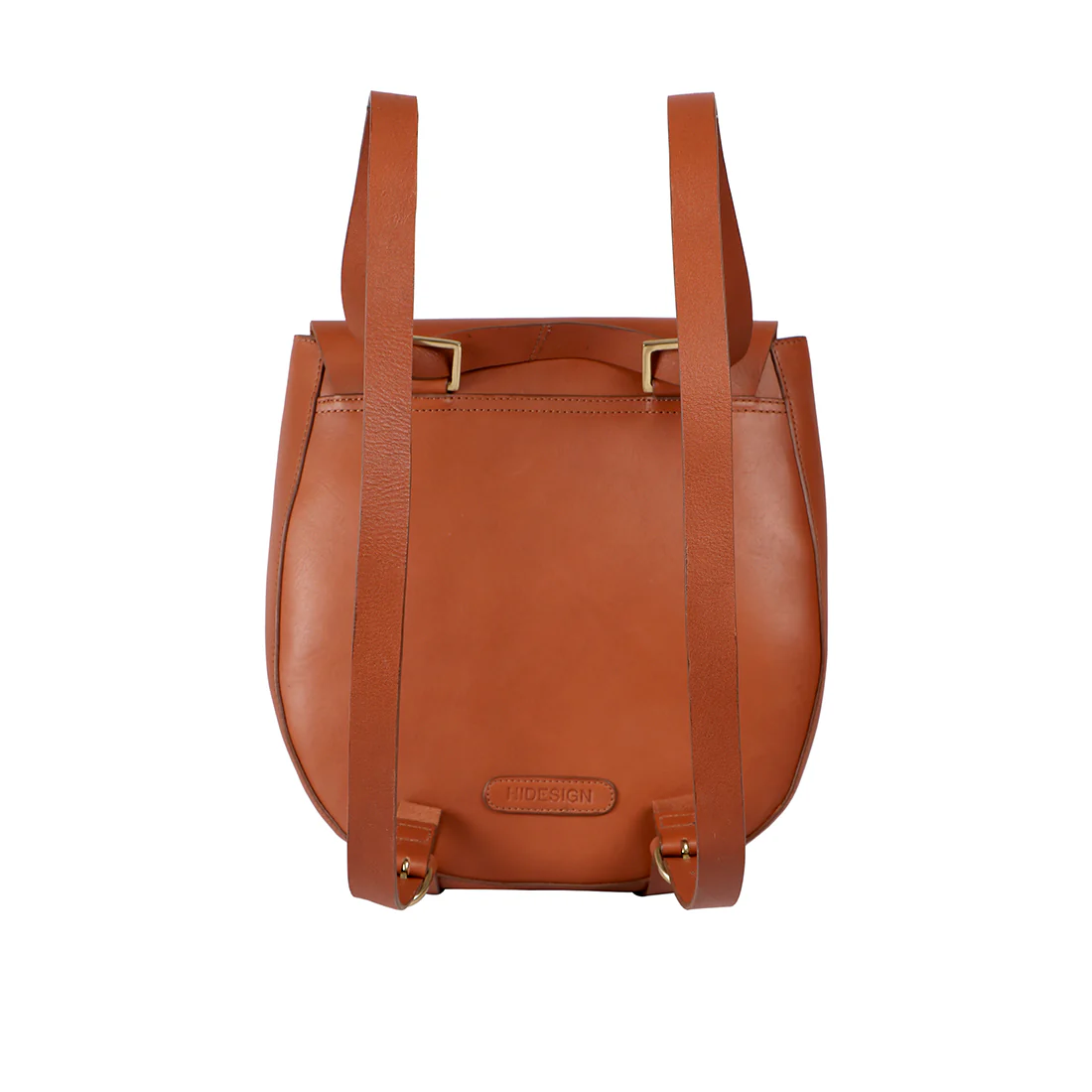 Rebel 02 Tan Leather Backpack - Image 3