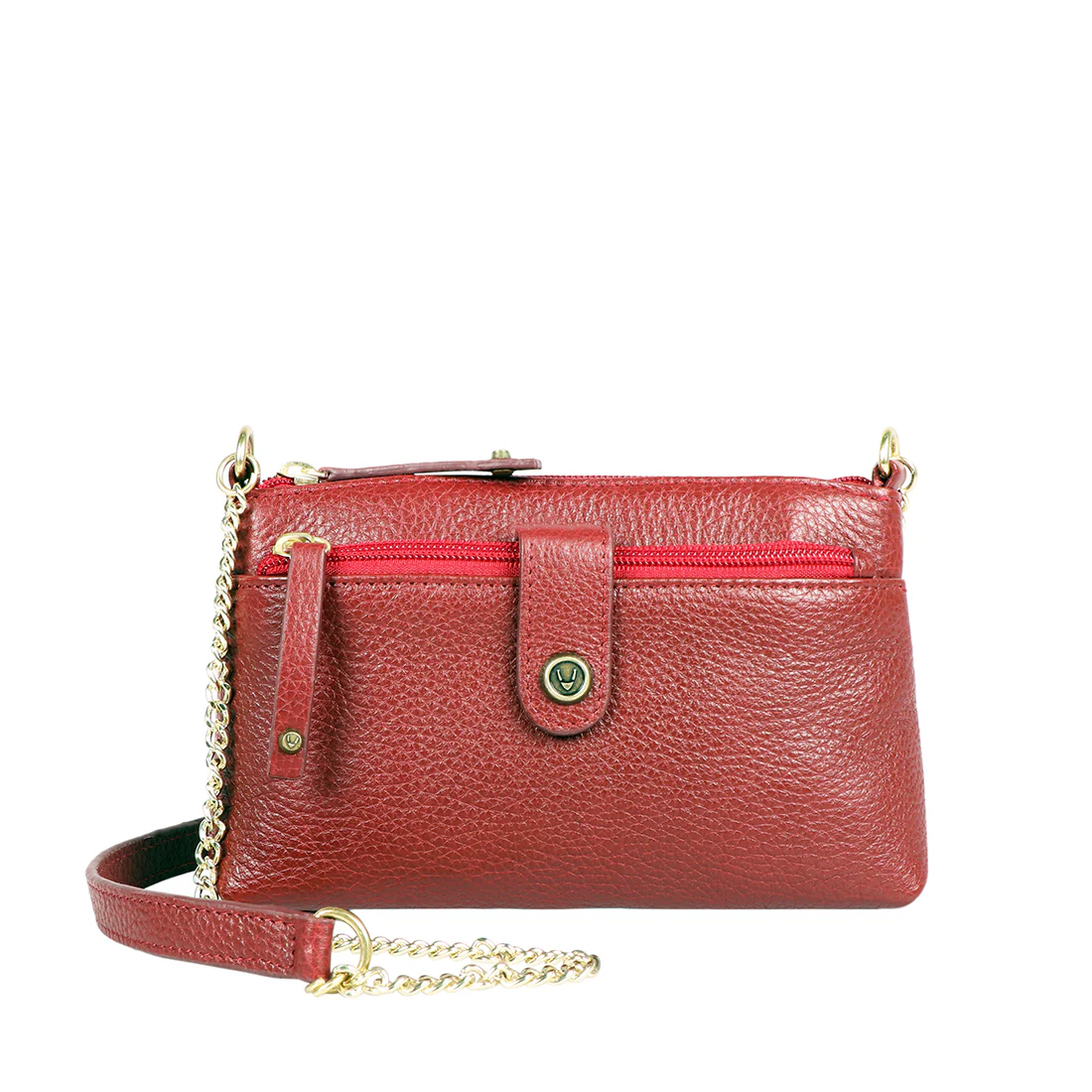 Redwood W1 Red Leather Sling Wallet - Image 2