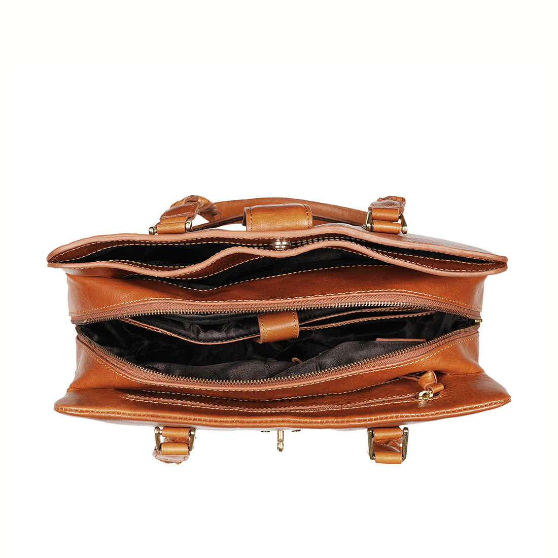 Resort 02 Amber Leather Shoulder Bag - Image 6