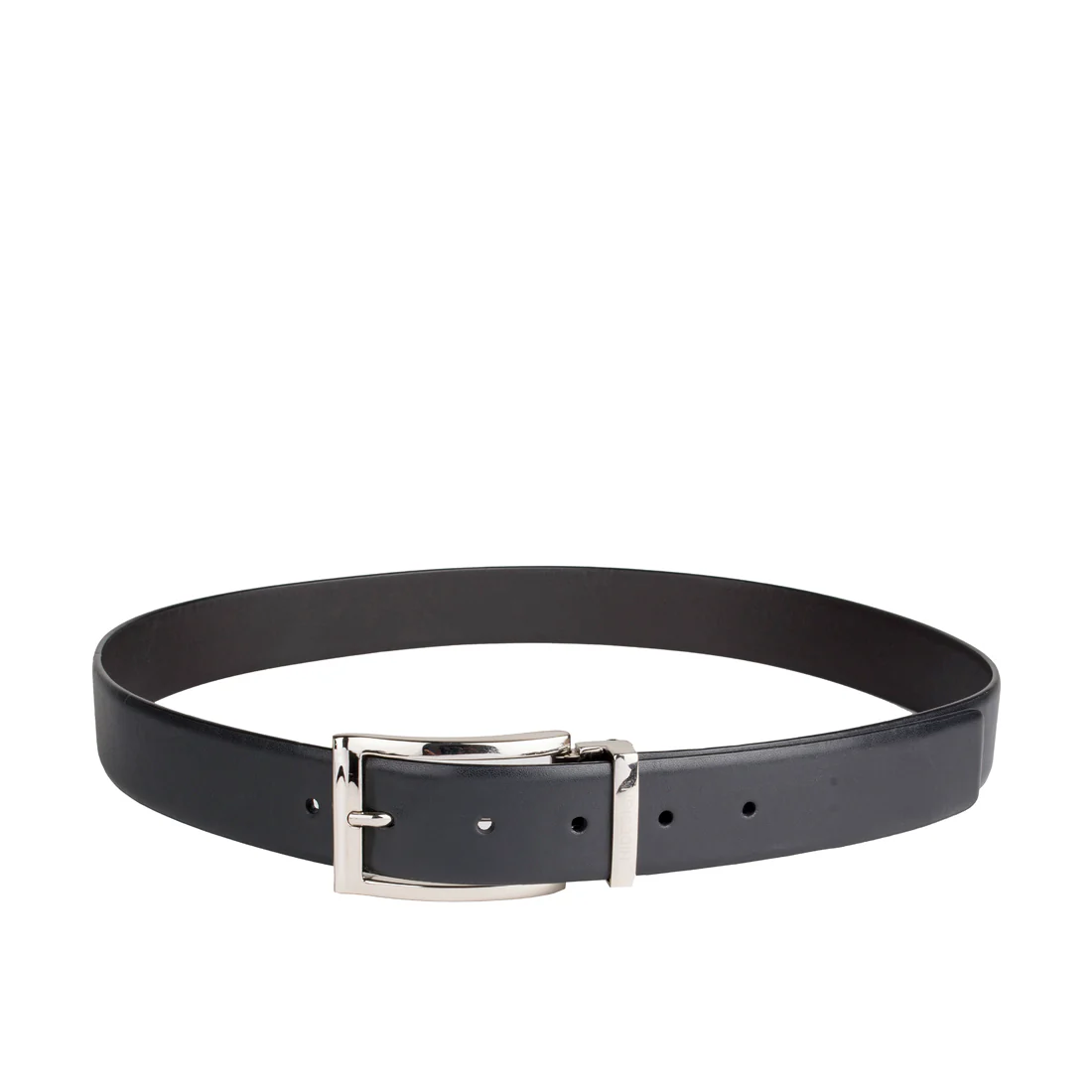 Rex Men's Black Reversible Leather Belt