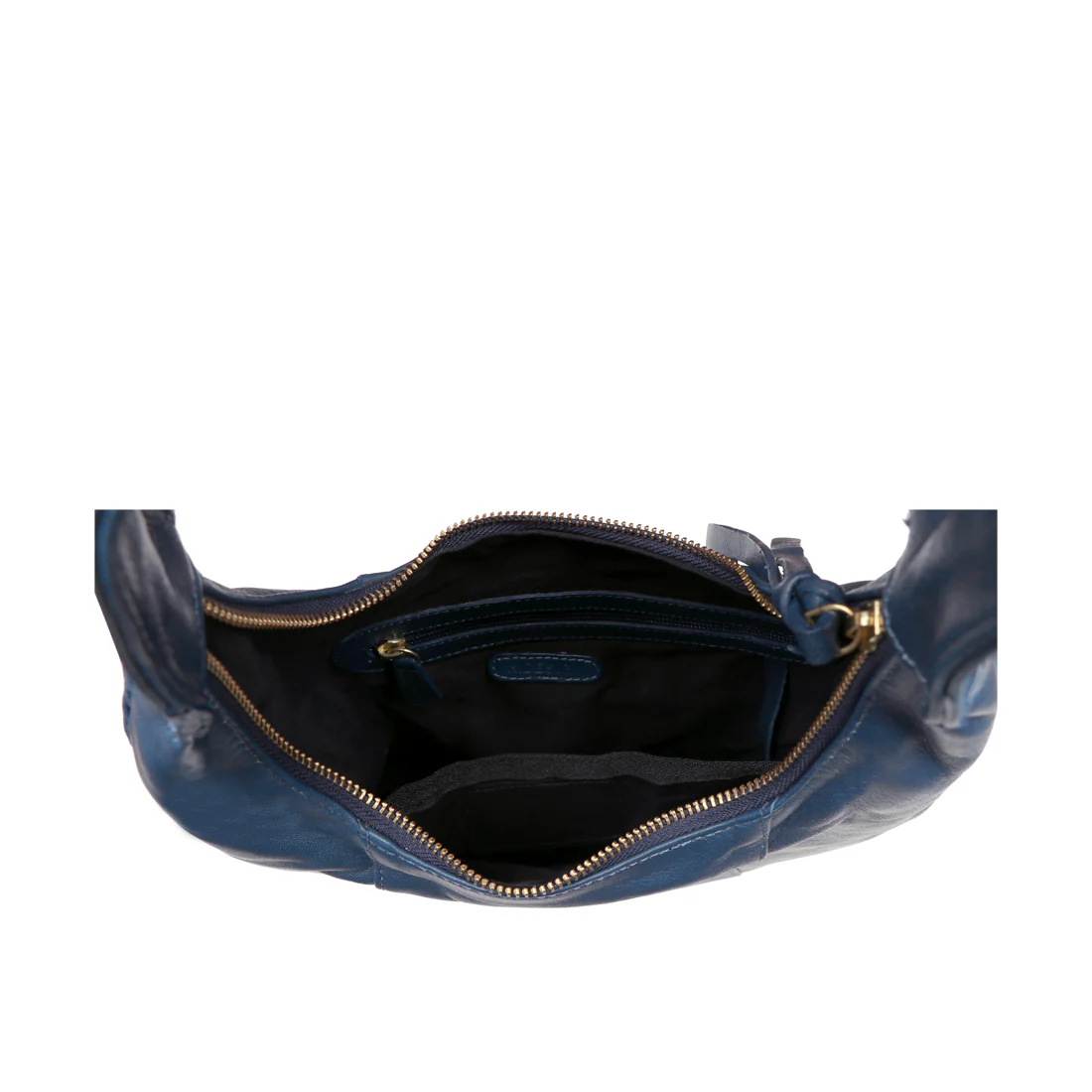 Rhubarb 03 Blue Leather Hobo - Image 4