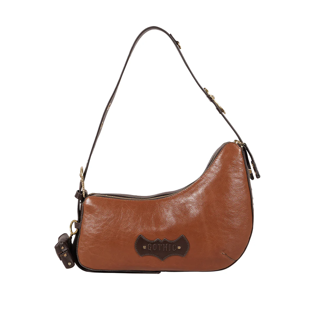 Rin Rin - 02 Brown Leather Shoulder Bag - Image 5