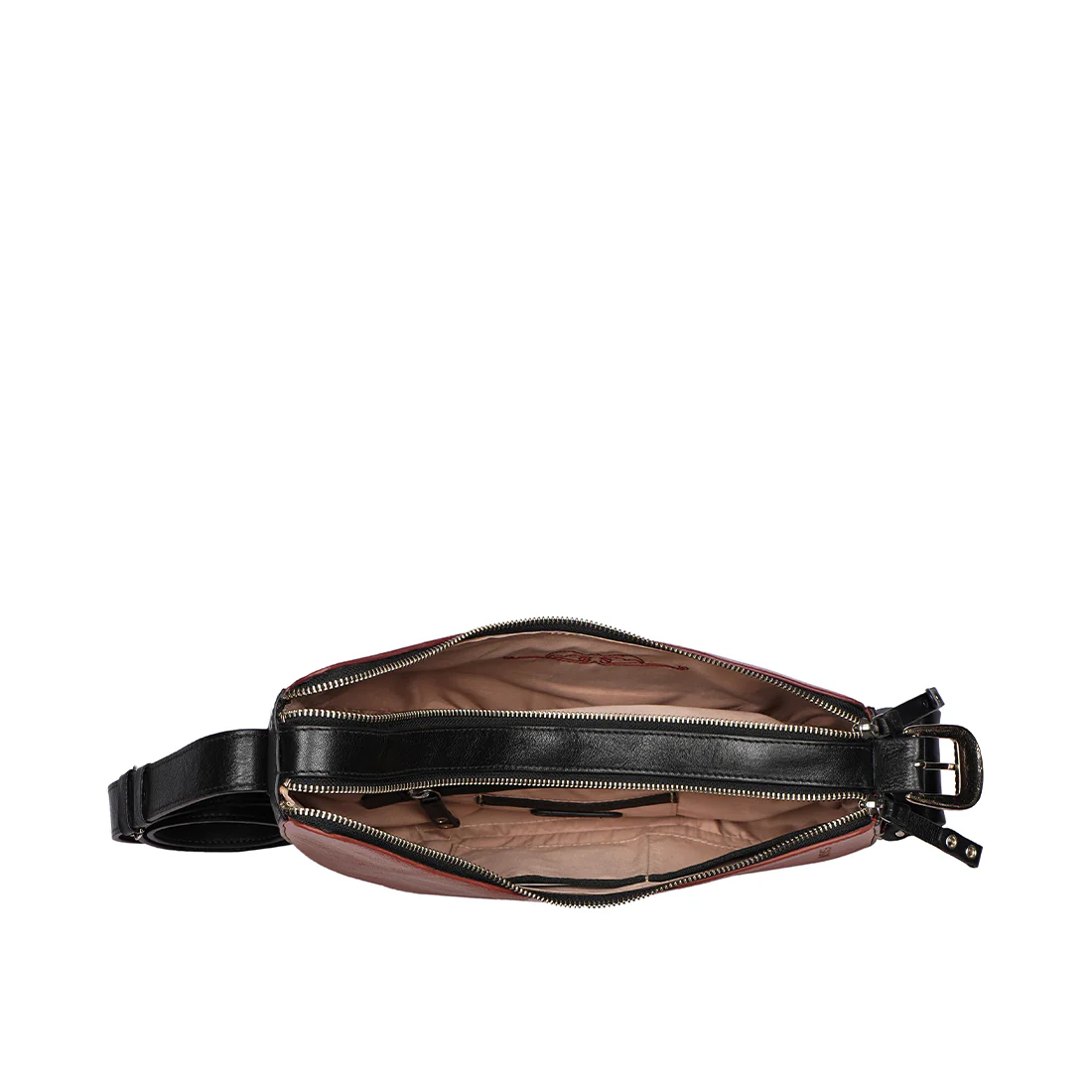 Rin Rin - 02 Red Leather Shoulder Bag - Image 10