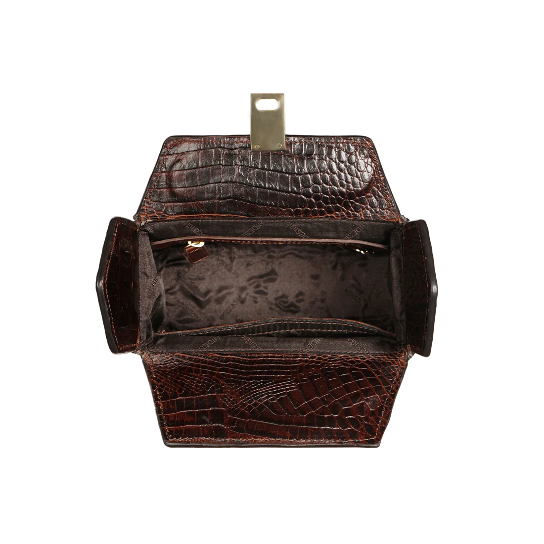 Ritz 01 Brown Leather Sling Bag - Image 6
