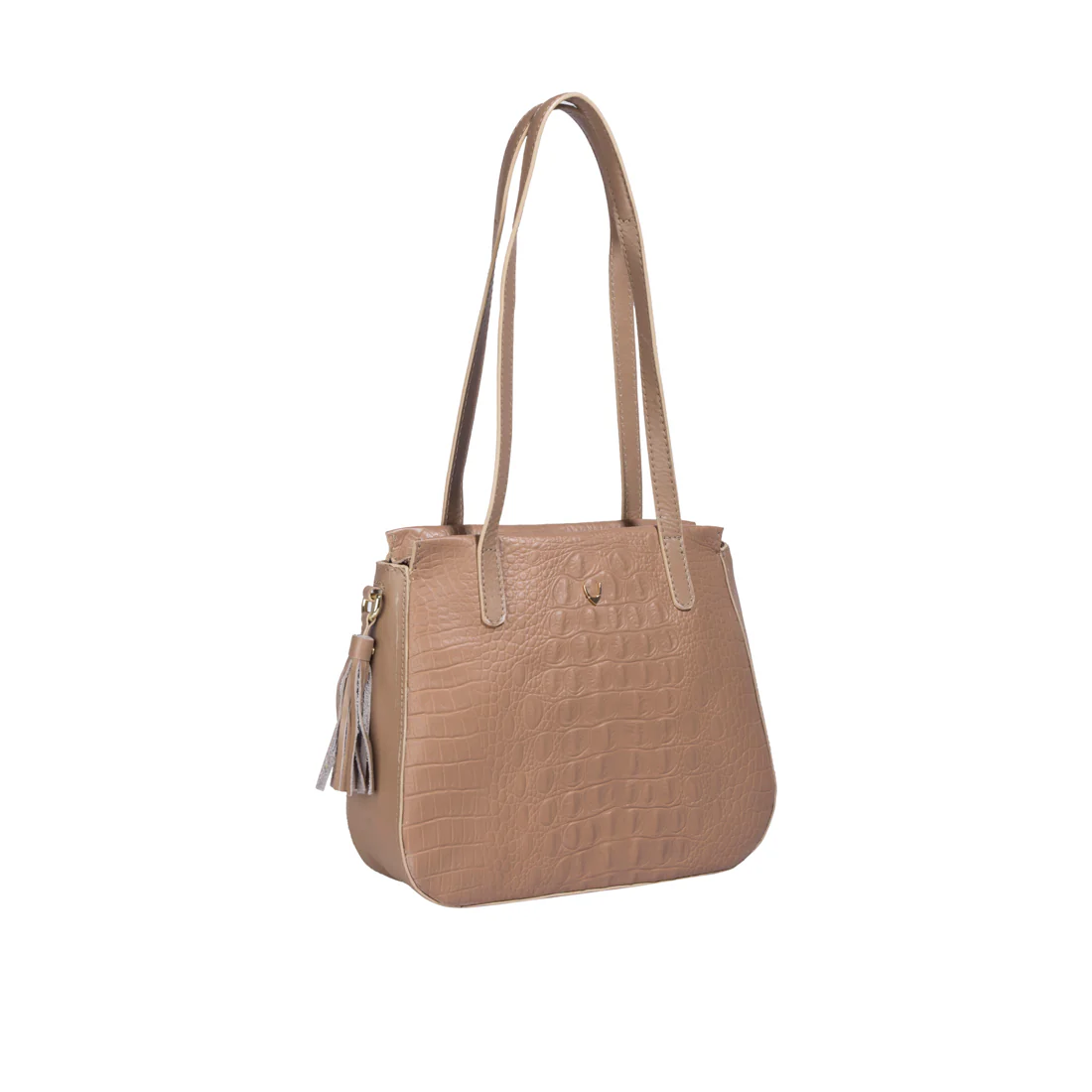 Rive Gauche 02 Nude Leather Shoulder Bag - Image 2