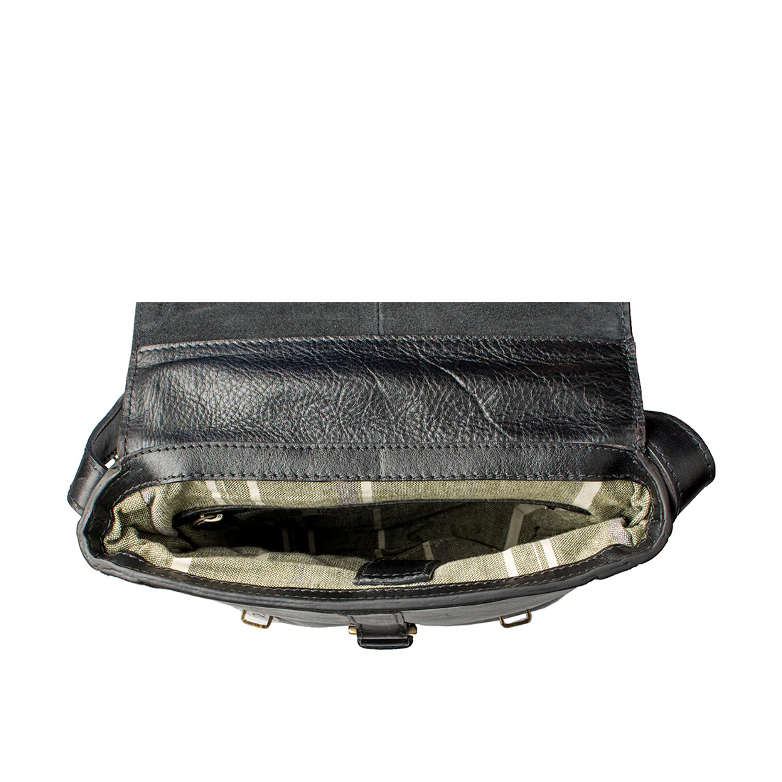Roadster 01 Black Leather  Crossbody - Image 4