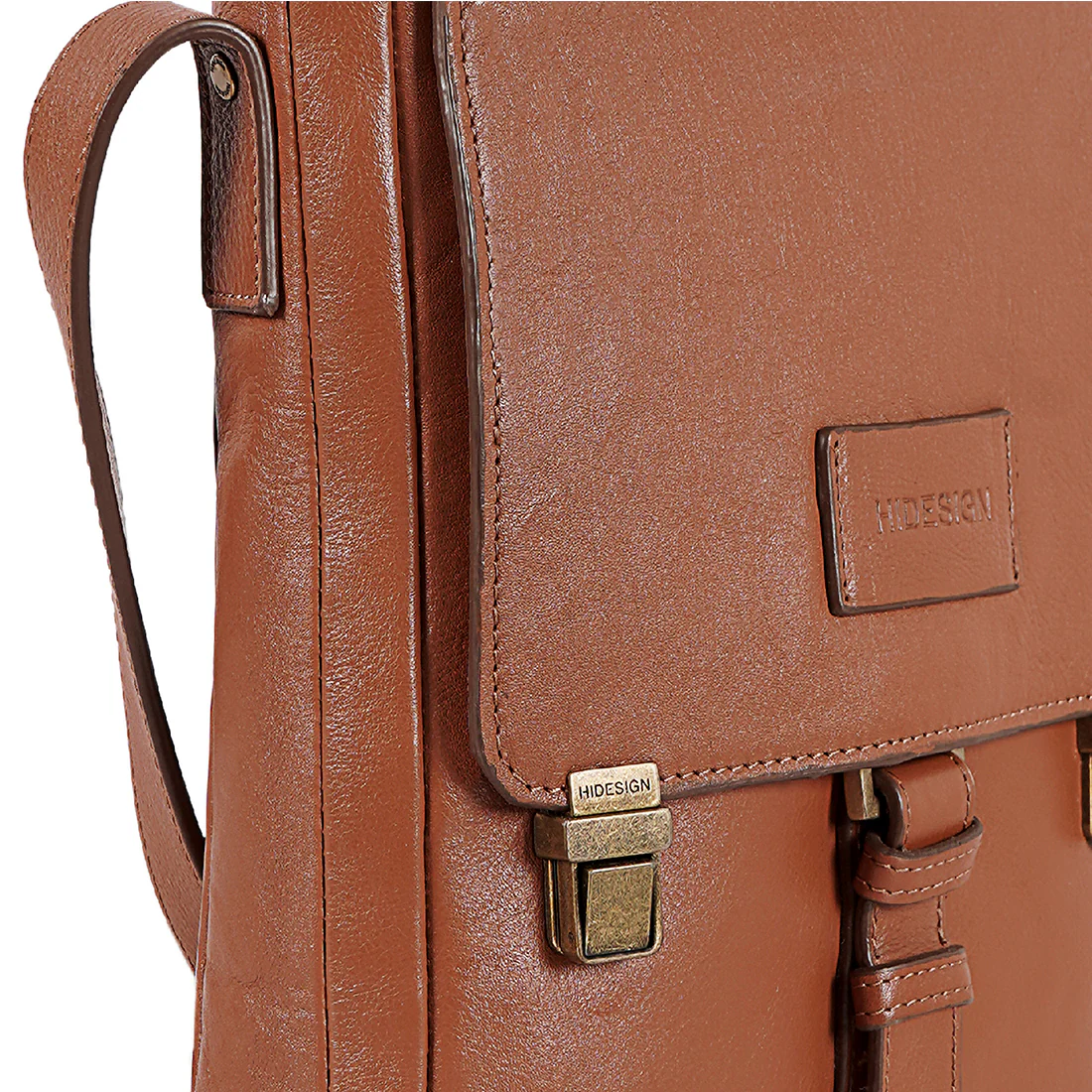 Roadster 01 Tan Leather  Crossbody - Image 4