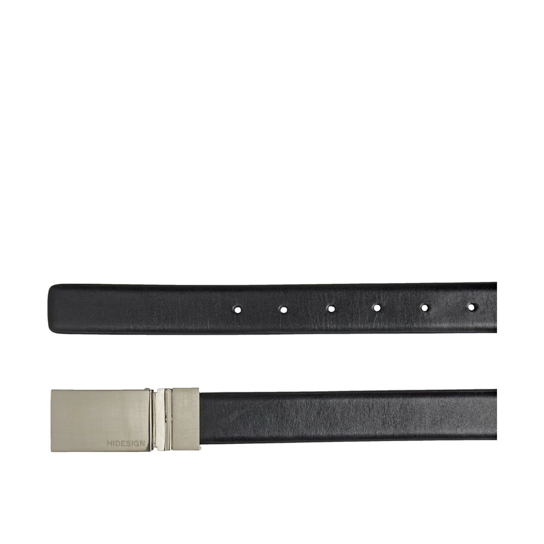 Robert 01 Men's Black Reversible Leather Belt - Image 3