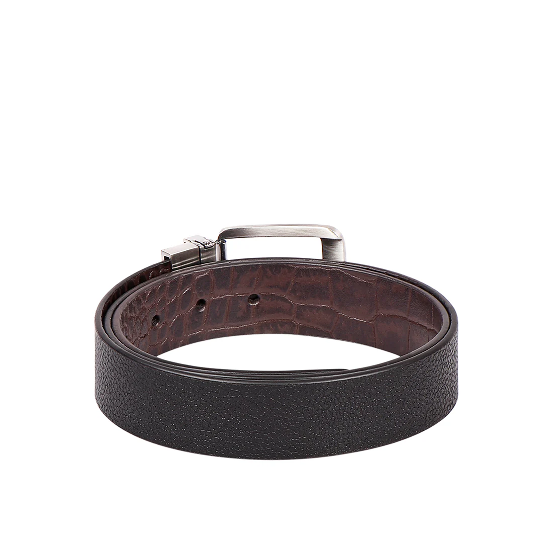 Rocky 01 Men's Brown Reversible Leather Belt - Image 6