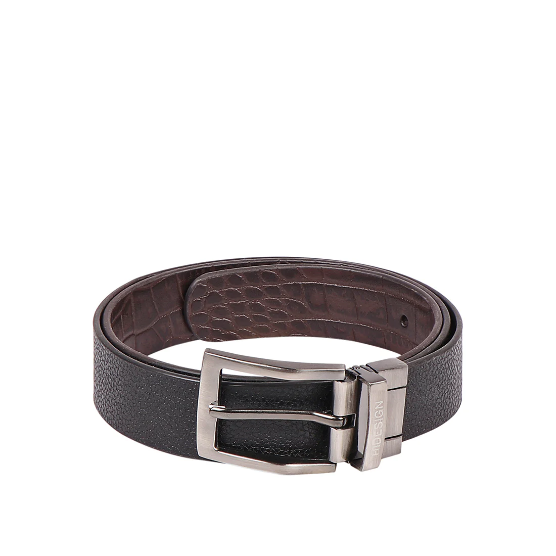 Rocky 02 Men's Brown Reversible Leather Belt - Image 3