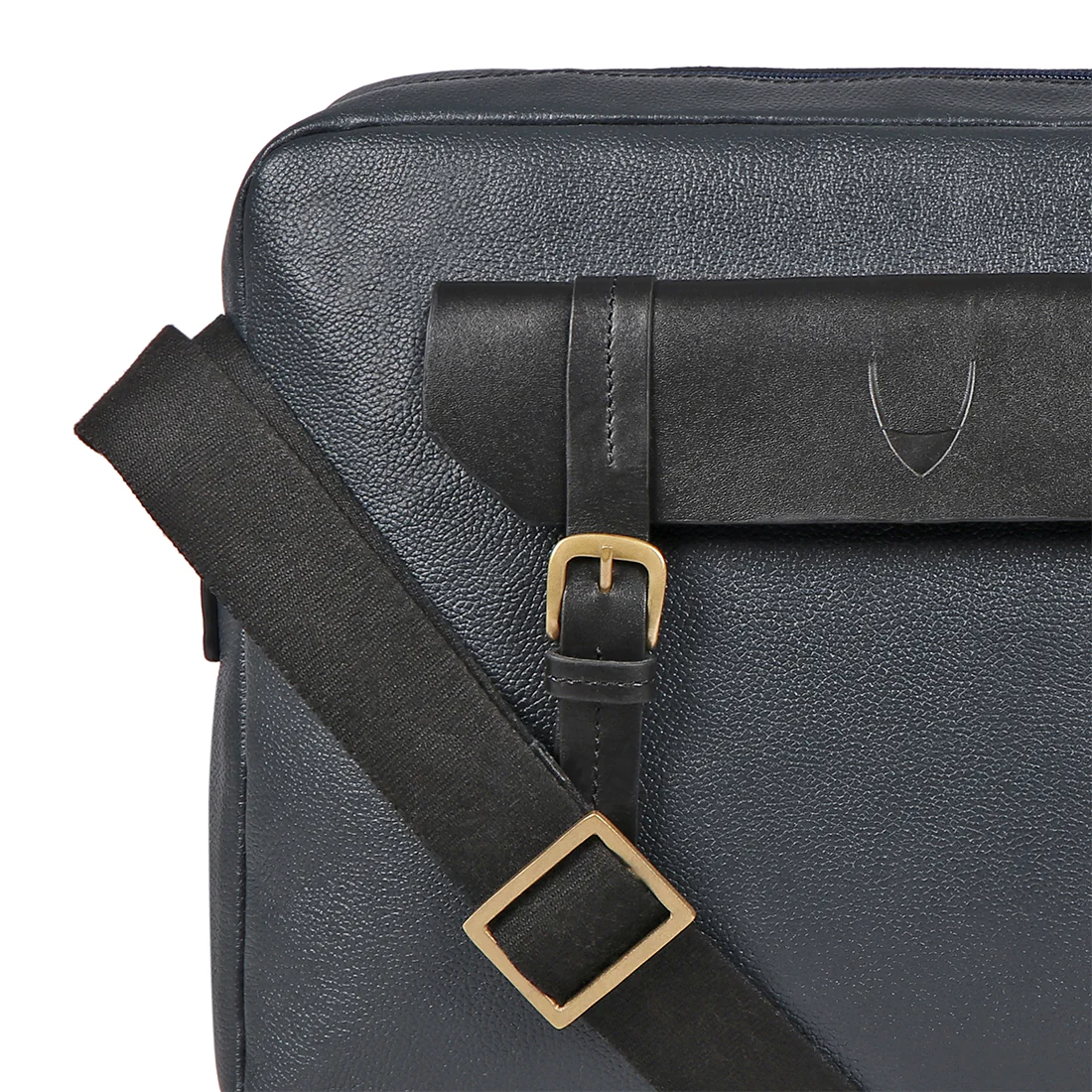Ronaldo 02 Sb Blue Leather  Crossbody - Image 4