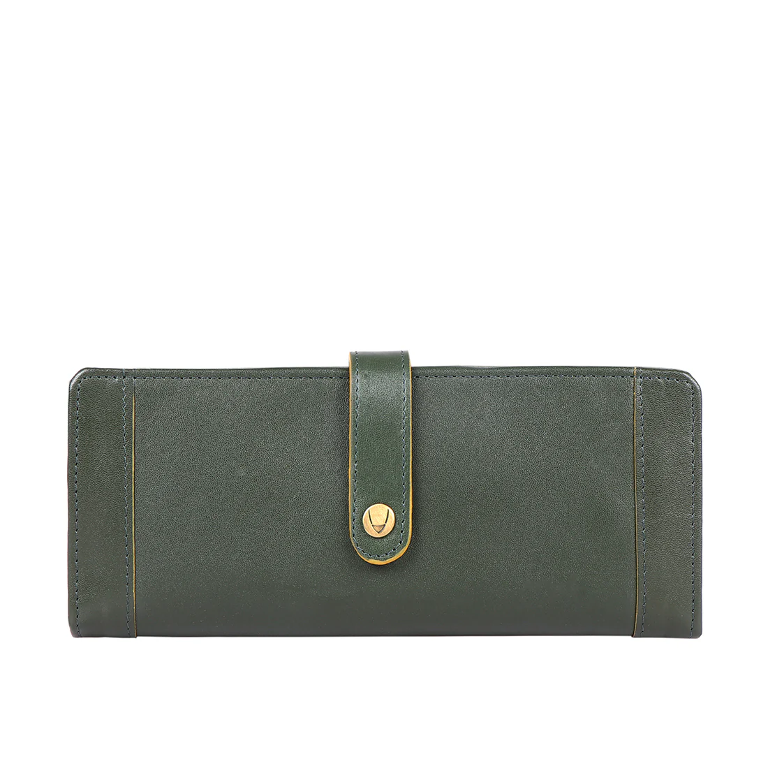 Rosa W1 Green Leather Bi-Fold Wallet