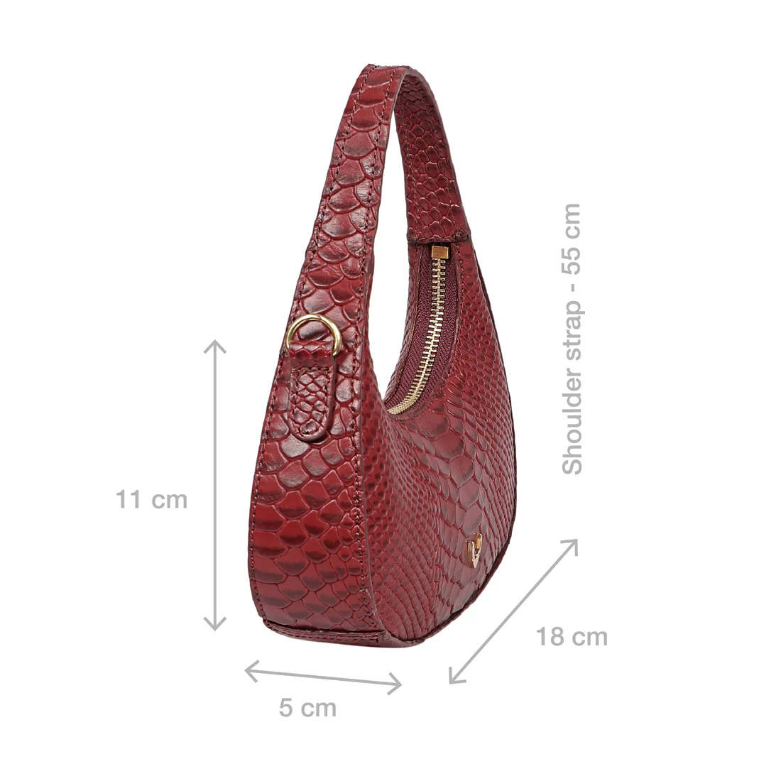 Rosario 02 Red Leather Crossbody - Image 3