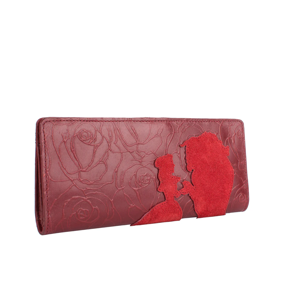Rose W1 Red Leather Bi-Fold Wallet - Image 2