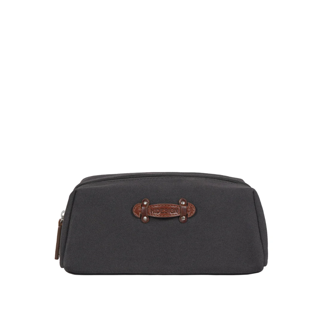 Rover 01 Black Leather Trolley Bag - Image 7