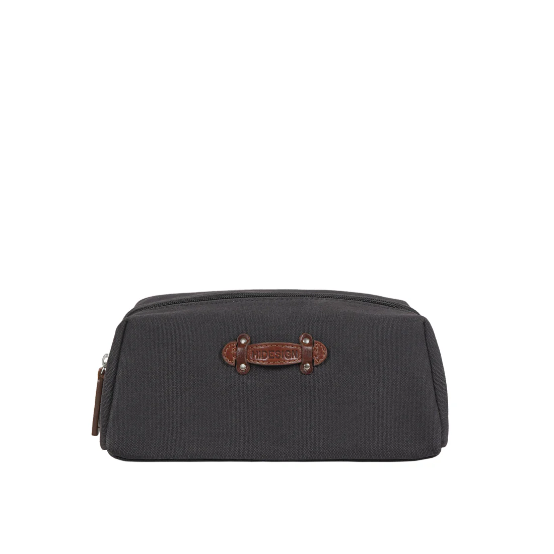 Rover 02 Black Leather Trolley Bag - Image 7