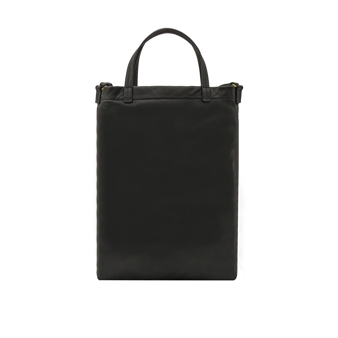 Roxanne Black Leather Satchel - Image 3