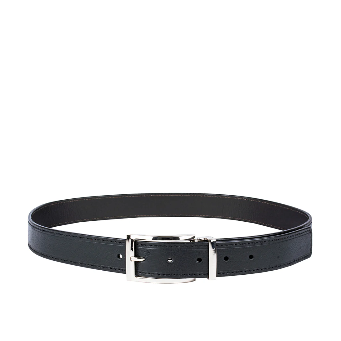 Ryan Men's Black Reversible Leather Belt